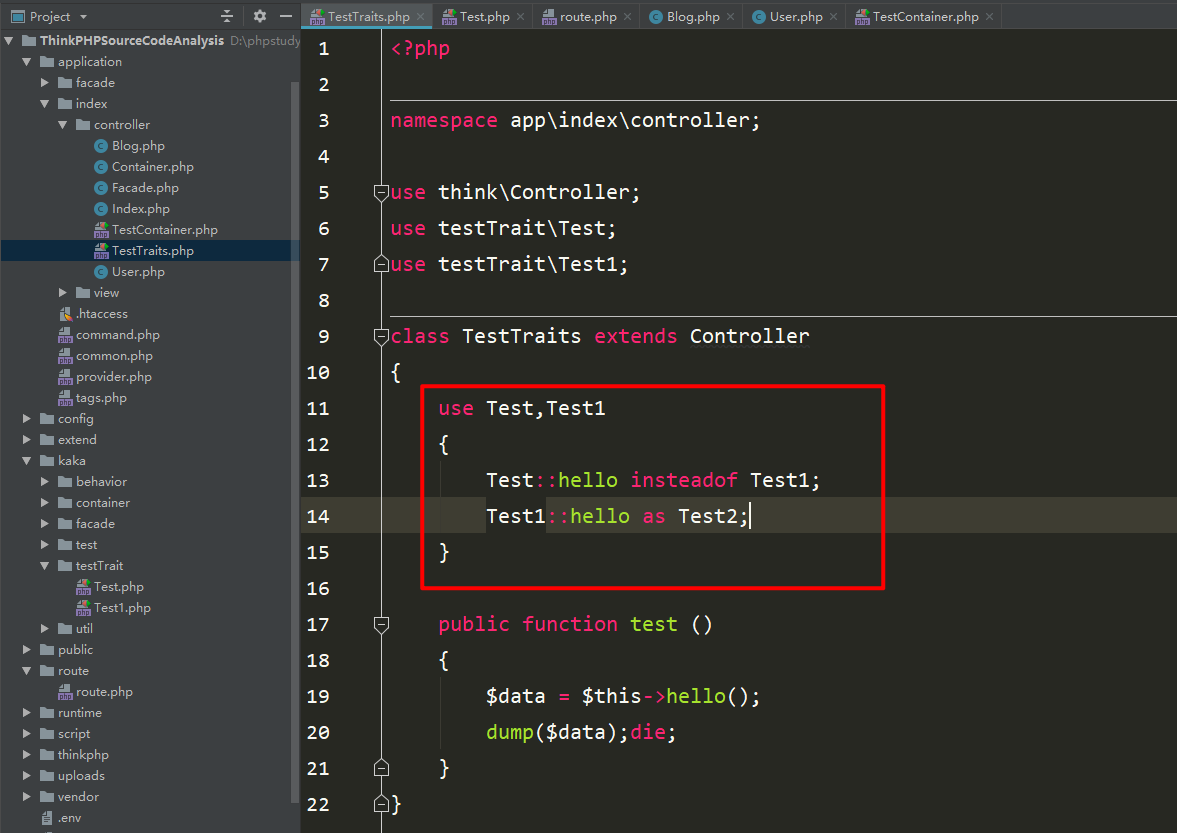 Caractéristiques fastcgi_finish_request et trait utilisés par le framework ThinkPHP