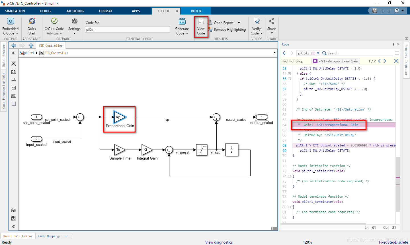 Simulink Code Generator Simulink自动代码生成2——生成嵌入式代码(generating embedded code)_simulink code ...