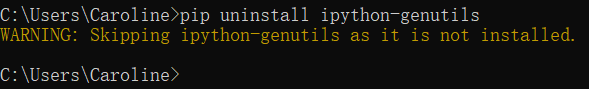 ERROR: Cannot uninstall ‘ipython-genutils‘.的解决方法