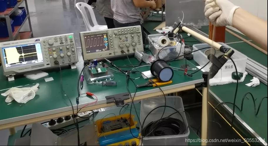 大禹研发部现场测试图