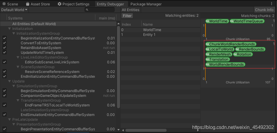 浅尝Unity ECS的笔记 2020 Create an Entity(一)_unity hybrid renderer 找不到-CSDN博客
