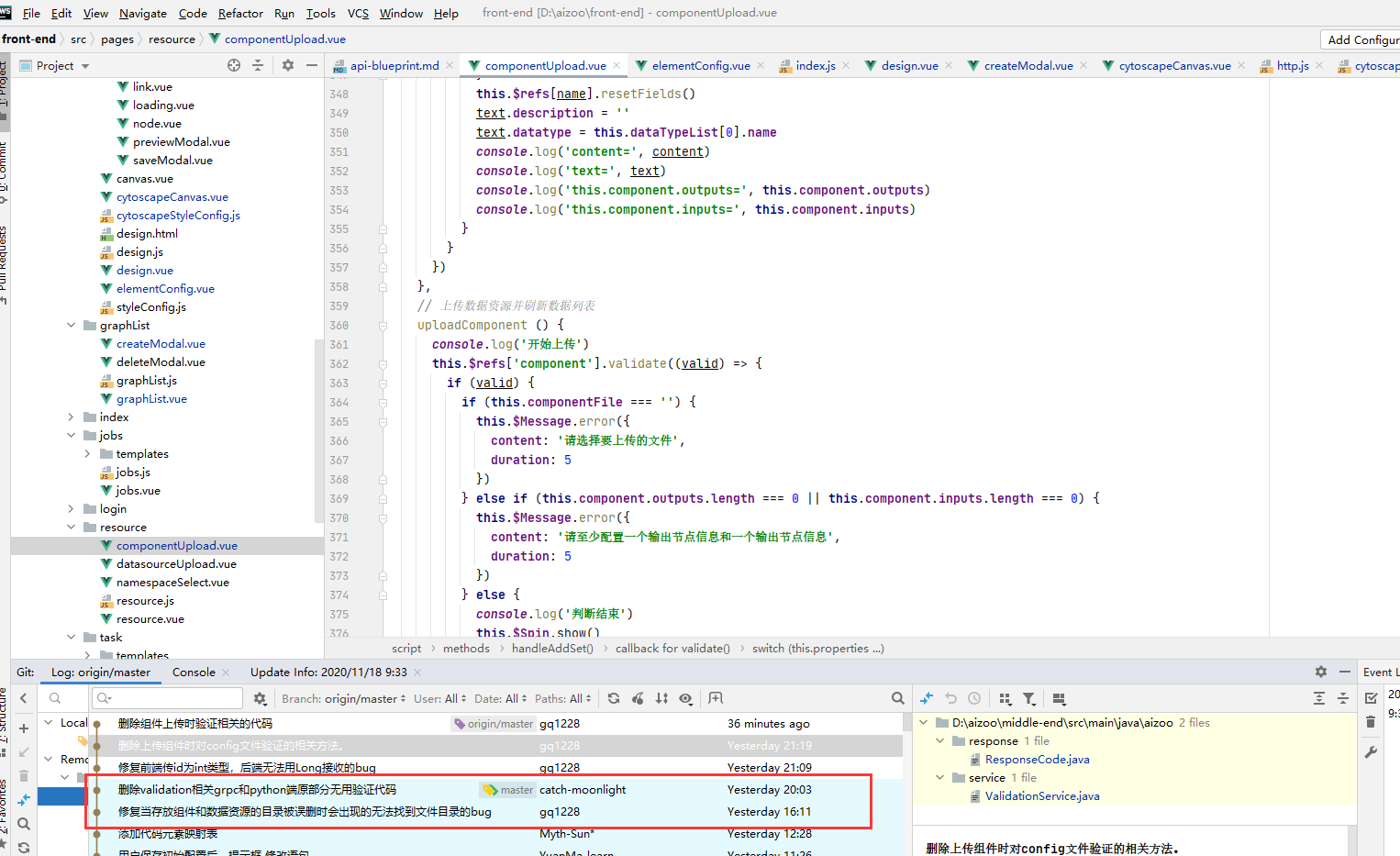 Git command to withdraw the commit that has not been pushed: git reset ...