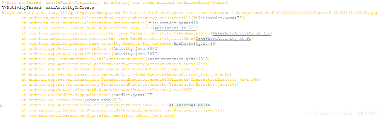 AndroidStudio报错：java.lang.IllegalArgumentException: Failed to find configured root that contains