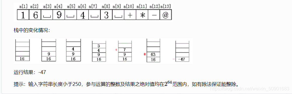 1331：【例1-2】后缀表达式的值（C C++）