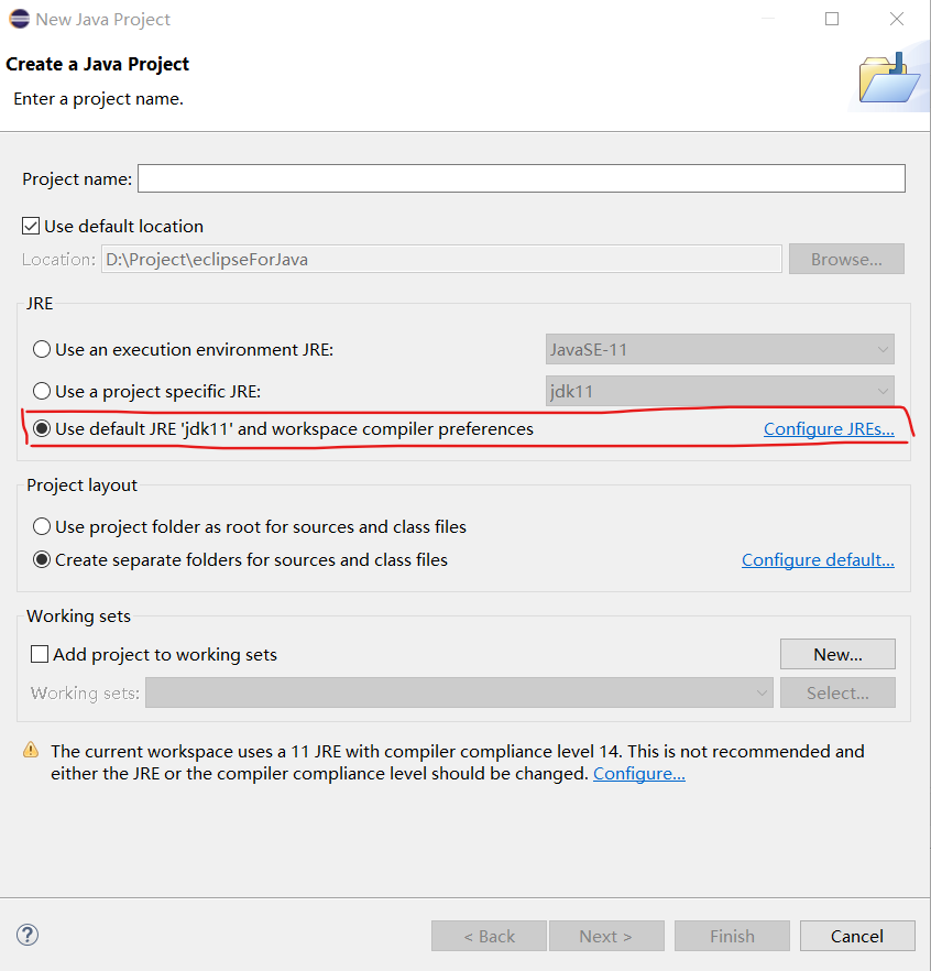 eclipse新建java项目报错：Failed to init ct.sym for ....../jrt-fs.jar-后知后觉在加班