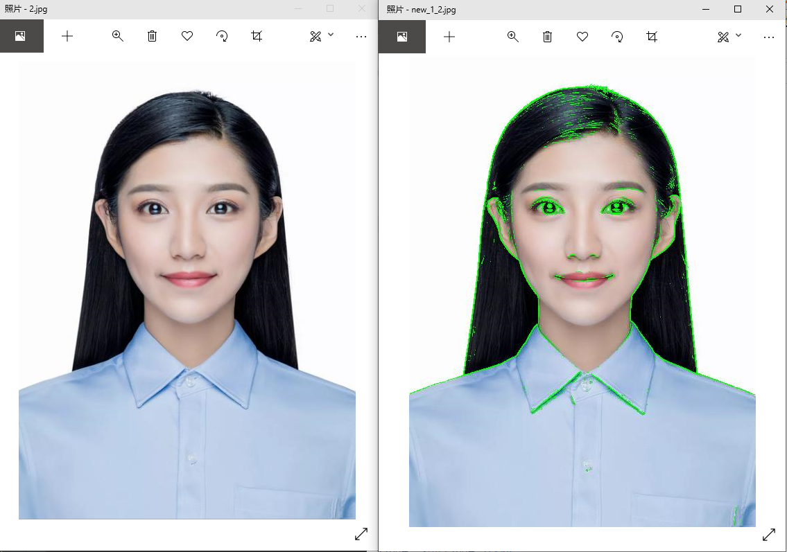 java解析图片获取图片的轮廓图