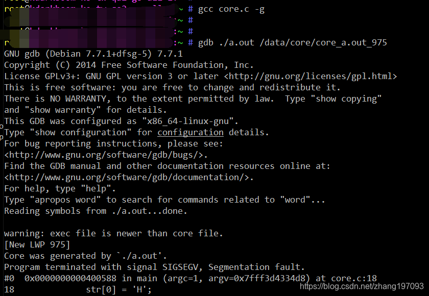 Linux core dump文件设置以及查看_检查应用是否生成core文件和dmp文件-CSDN博客