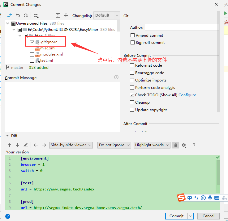 use-pycharm-tool-to-push-code-to-gitlab-programmer-sought