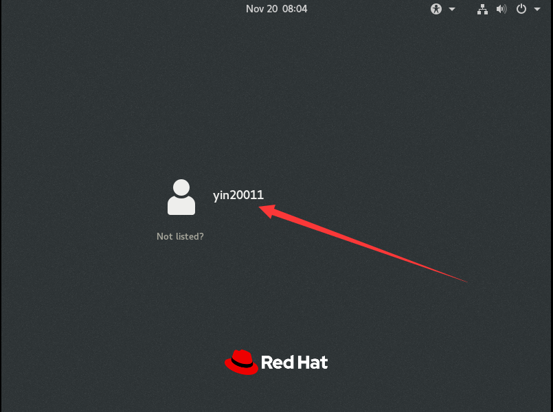 之后出现此页面 点击你的用户名