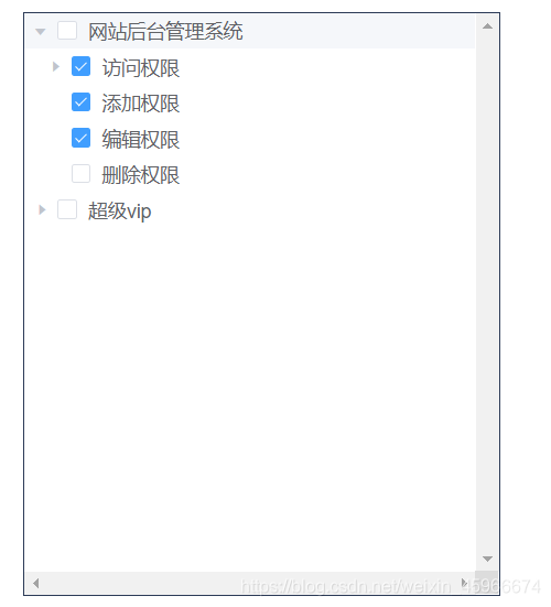 Element ui tree(树)实现父节点选中时子节点不选中，父节点取消时子节点自动取消