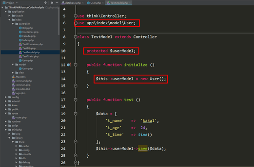 In-depth analysis of the model of ThinkPHP database query