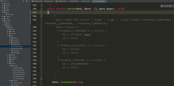 In-depth analysis of the model of ThinkPHP database query