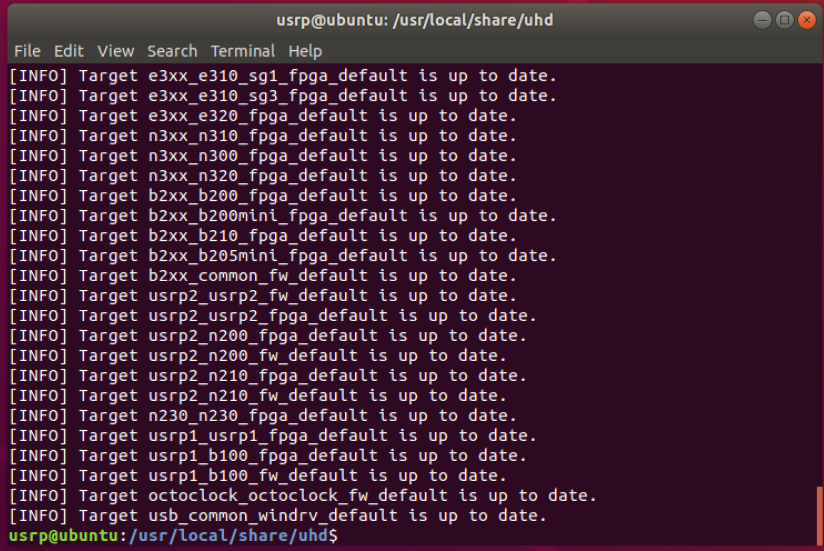 GNURadio3.8+UHD3.11.1.0+USRP B210环境搭建