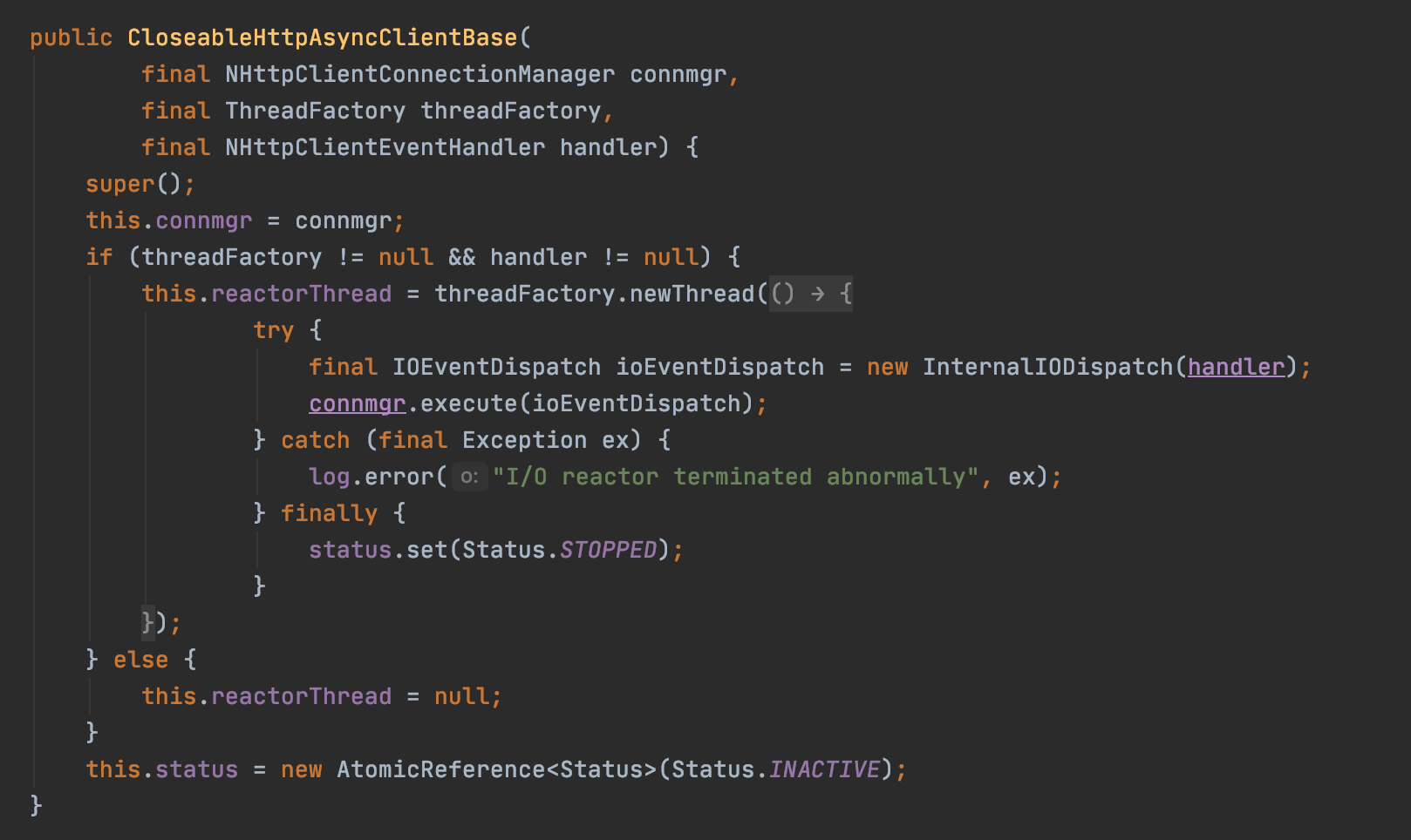 使用Es抛Request cannot be executed； I/O reactor status: STOPPED