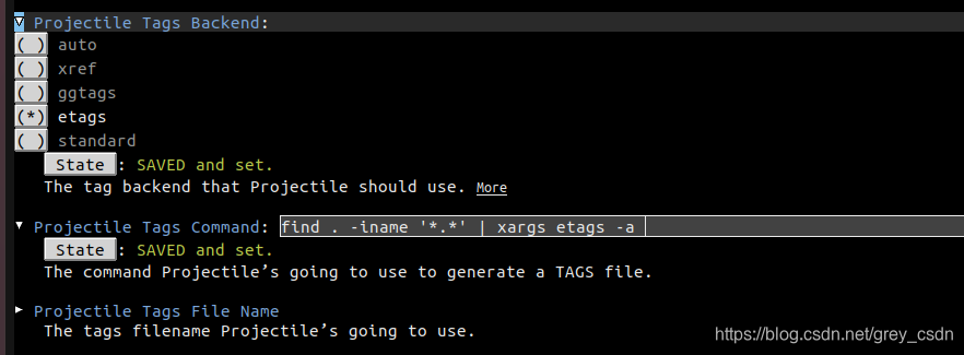 458 Emacs Projectile中使用etags 小灰笔记 Csdn博客