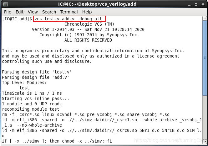 VCS仿真教程(一):Verilog+波形+Makefile_vcs仿真命令-CSDN博客