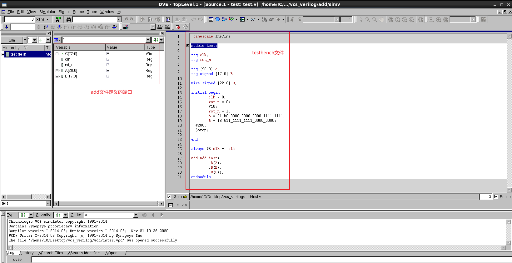 VCS仿真教程(一)：Verilog+波形+Makefile_vcs仿真教程(一):verilog+波形+makefile_miracle ...