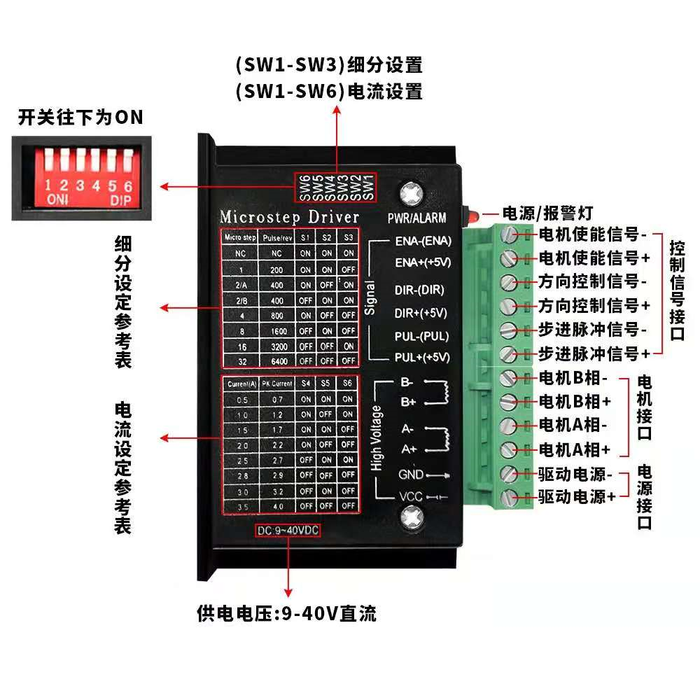 TB6600驱动器