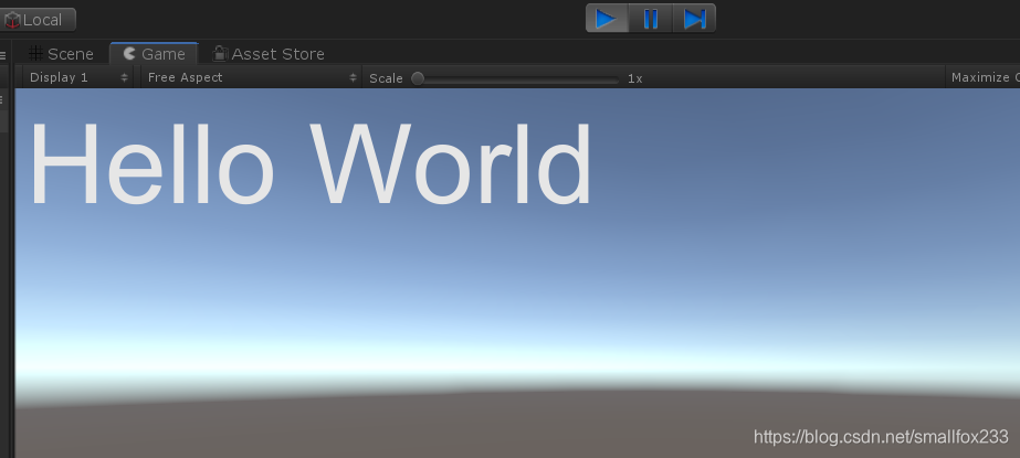 Unity Aac Hello Unity(1)-Hello World_unity hello world-CSDN博客