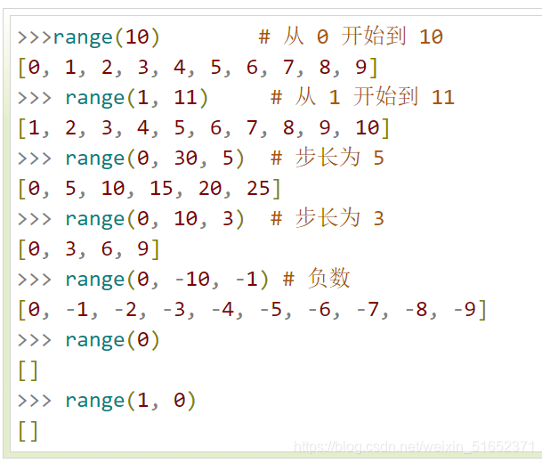 Python基础 range() 函数用法_range(1,101)-CSDN博客