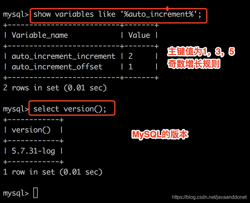 mysql自增主键语法