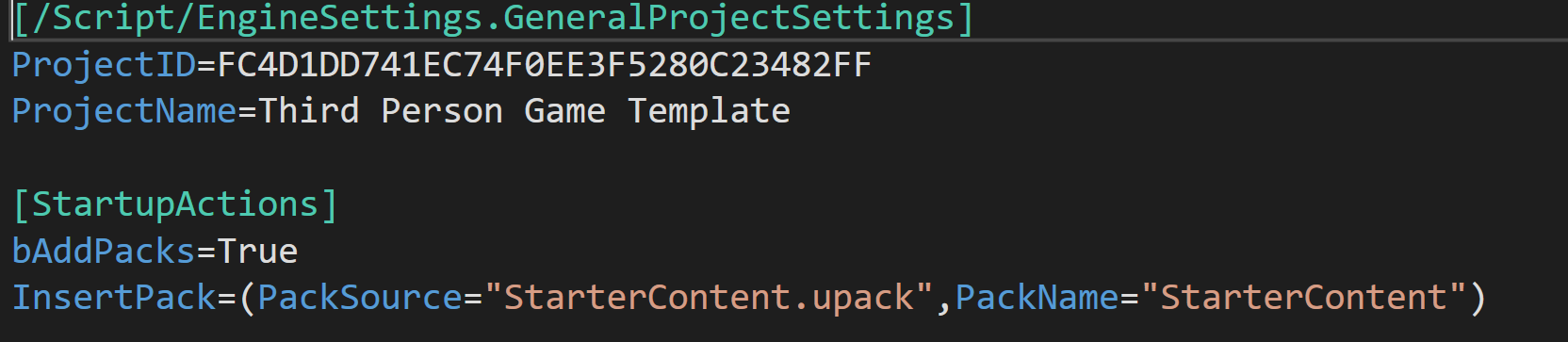 配置文件的基础格式