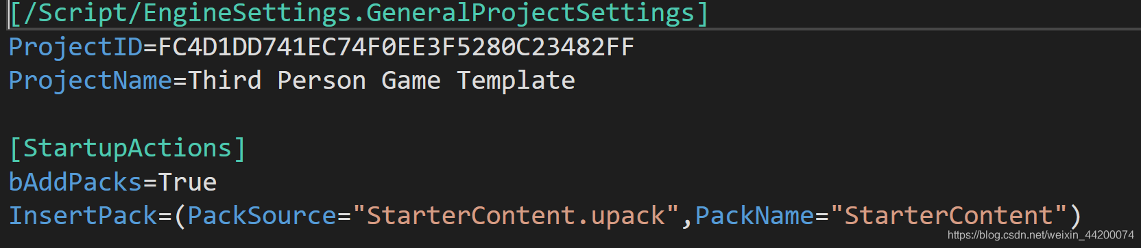 配置文件的基础格式