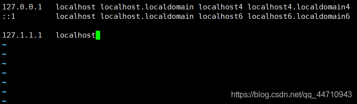 Modify the /etc/hosts file