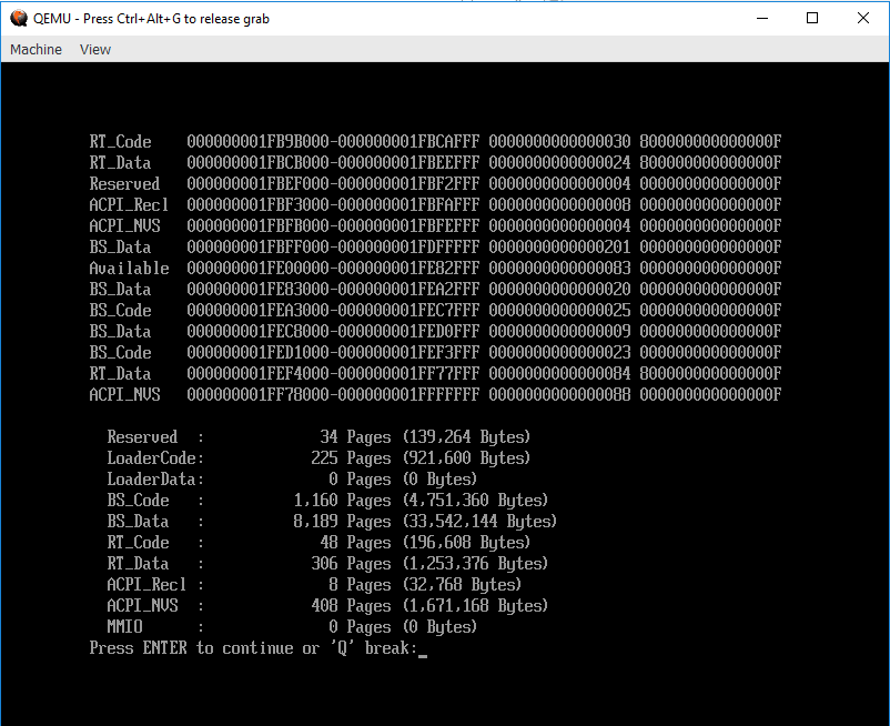UEFI 基础教程 （十五） 获取UEFI MemoryMapCSDN博客