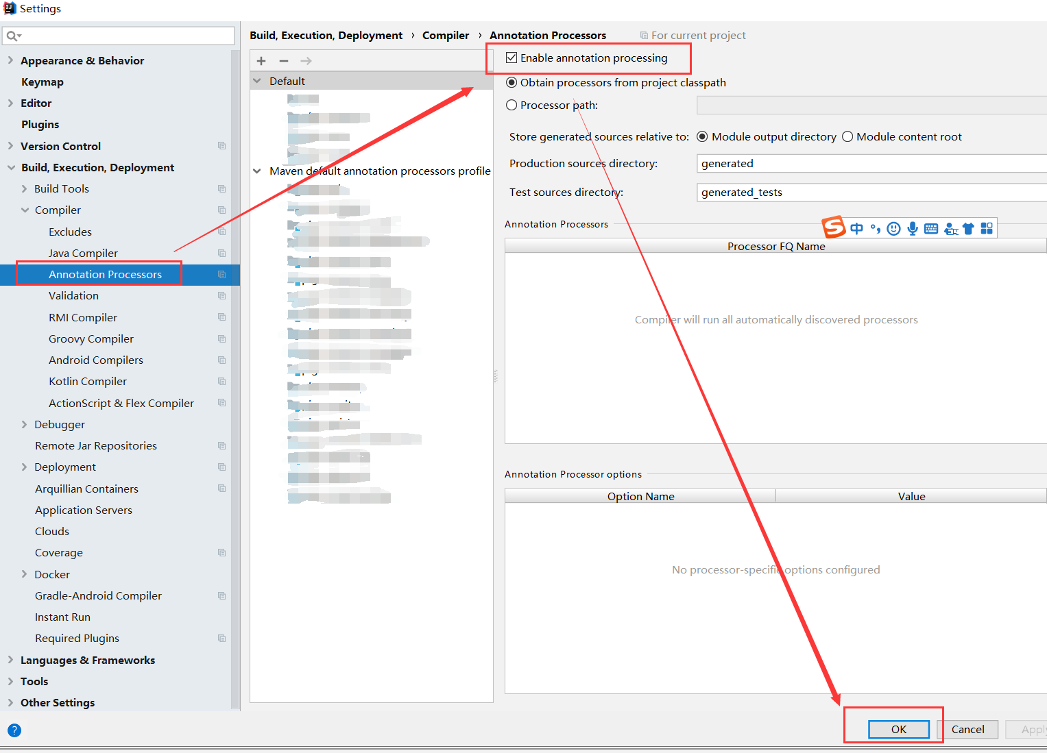 Lombok Requires Annotation Processing Annotation processing seems to be disabled for the project