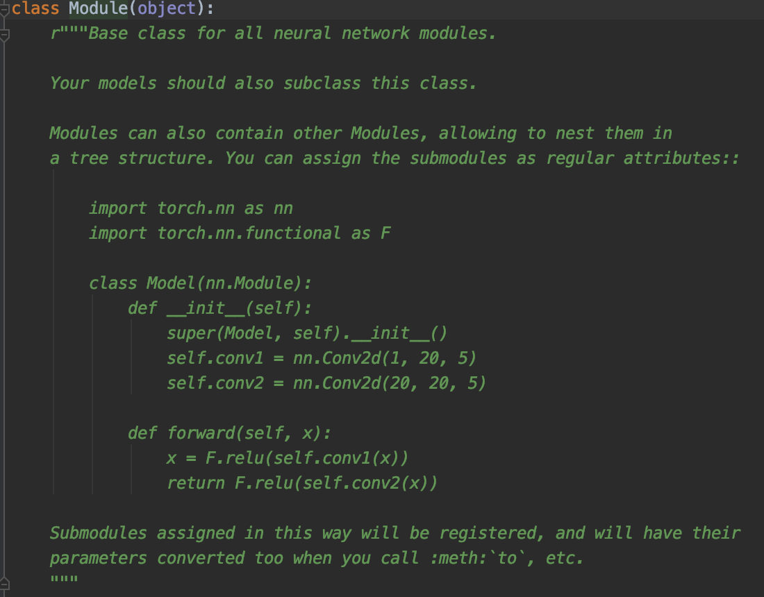 torch.nn.Module模块简单介绍CSDN博客