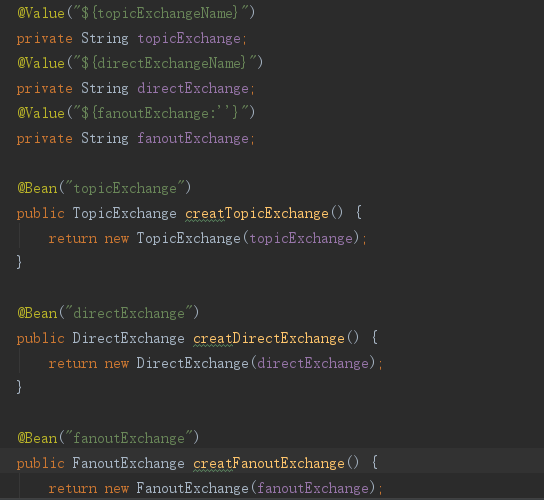 封装RabbitMQ工具类出现required a bean of type ‘java.lang.String‘ that could