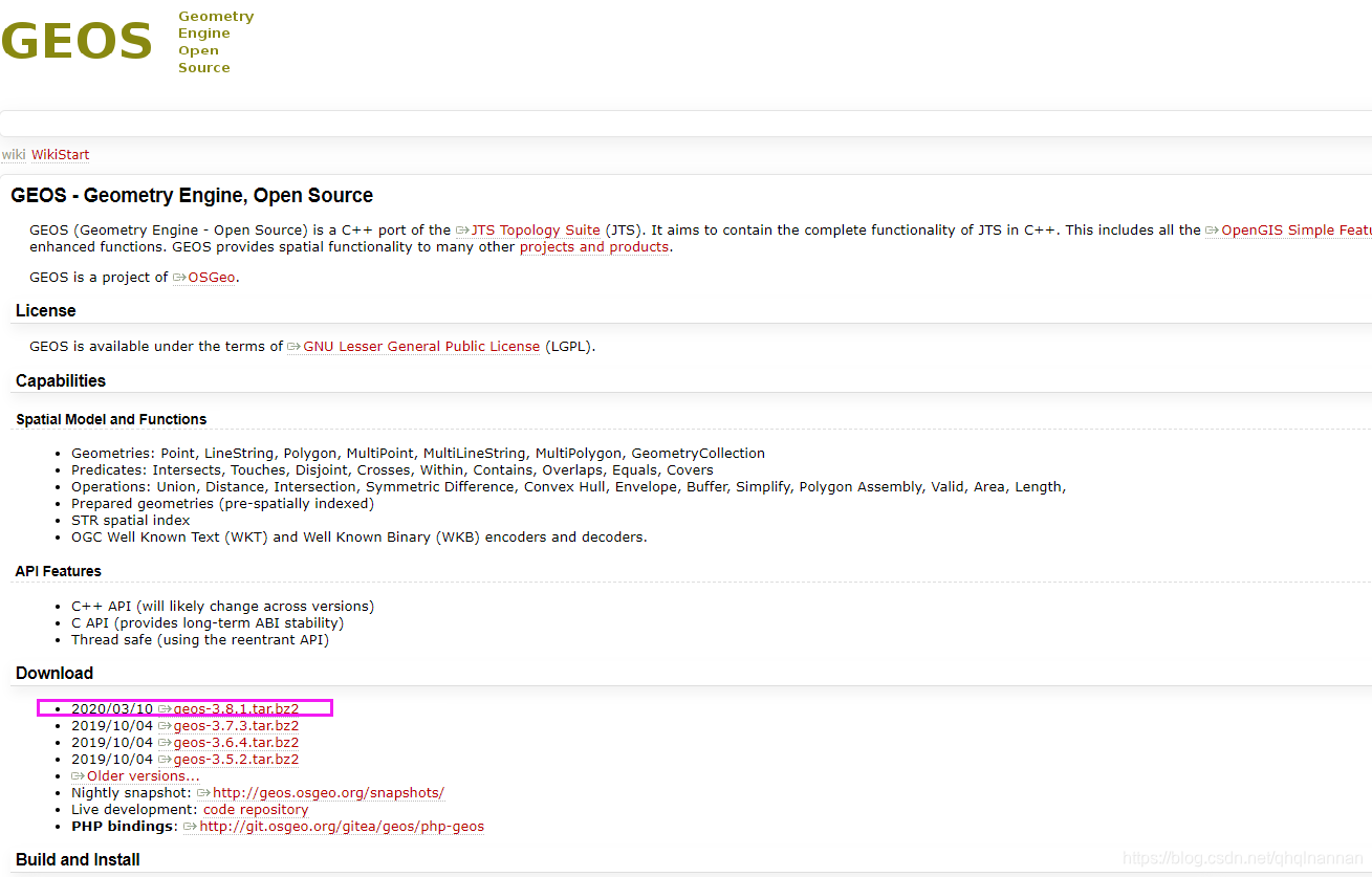 关于GEOS库配置与安装_geos下载-CSDN博客