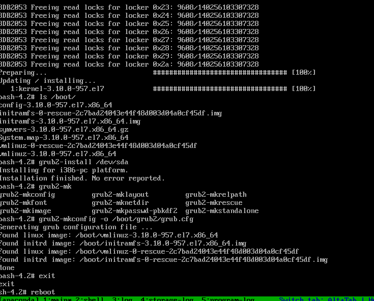 Linux 救援模式（Centos7），grub损坏。_centos7 grub rescue怎么解决CSDN博客