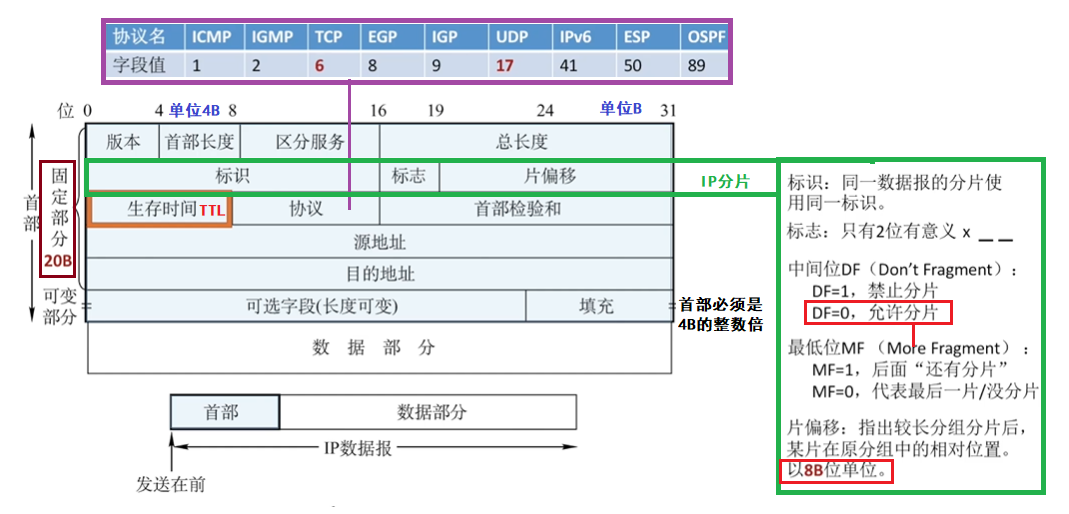 ipv6分组格式图片