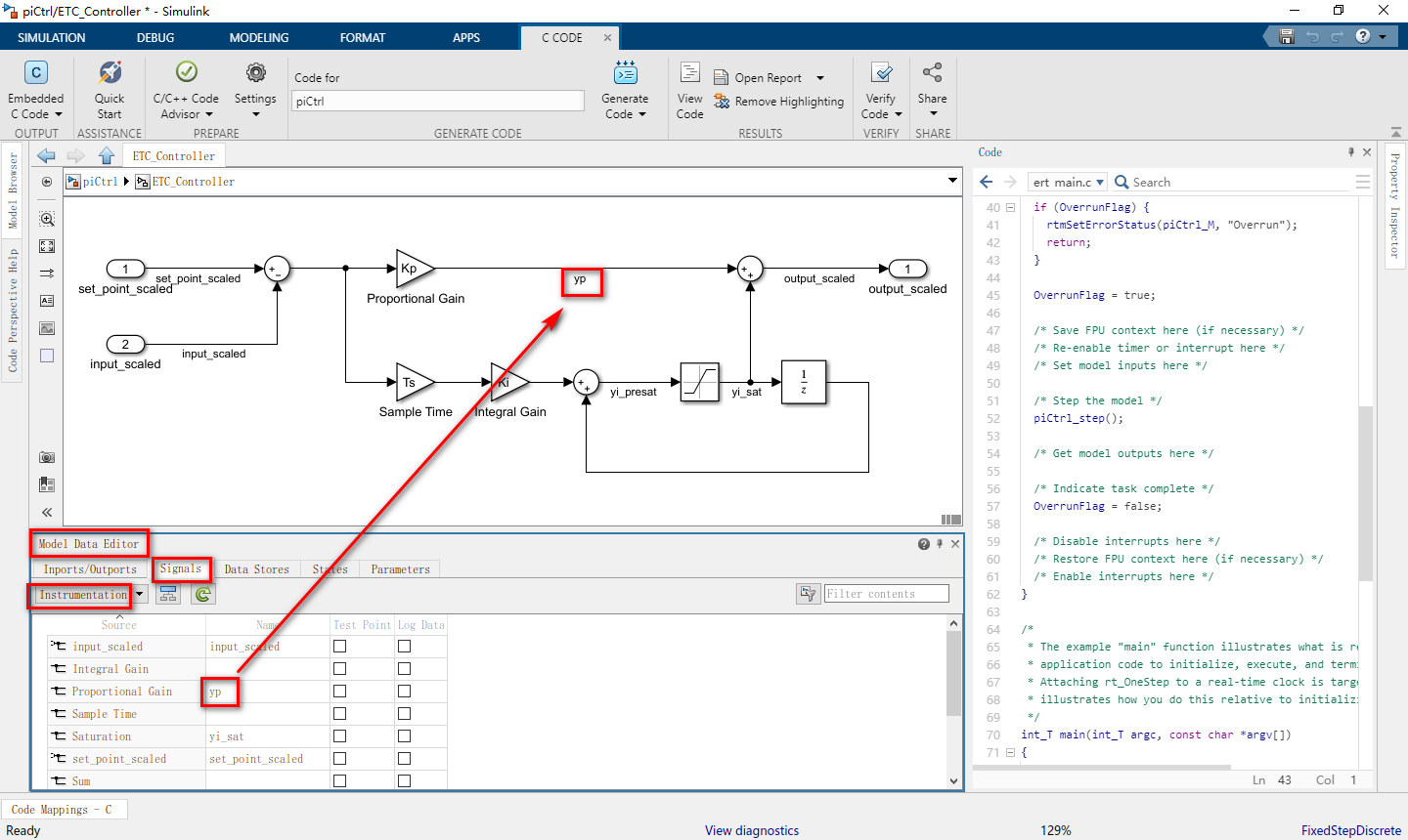 Simulink自动代码生成2——生成嵌入式代码(generating embedded code)_simulink code ...