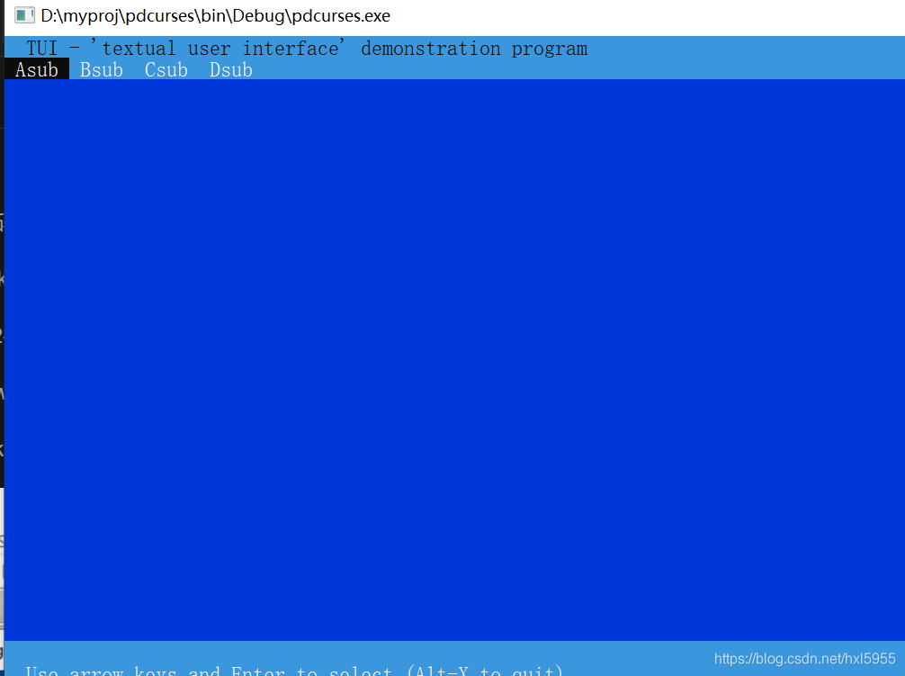 windows实现menuconfig可使用PDCureses库做UI_pdcurses codeblocks-CSDN博客