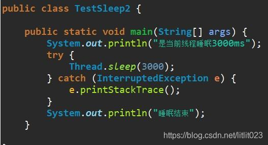 Java多线程学习笔记之sleep()_thread.sleep()时间会叠加吗-CSDN博客