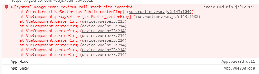 RangeError: Maximum call stack size exceeded error analysis ...
