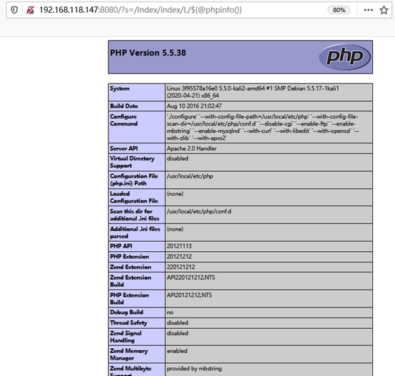 Thinkphp of the vulhub series (2-rce, 5.0.23-rce, 5-rce, in ...