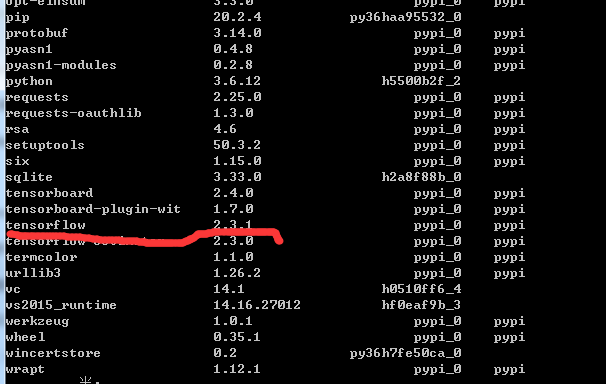 Conda TensorFlow tensorflow fzq Rain CSDN 