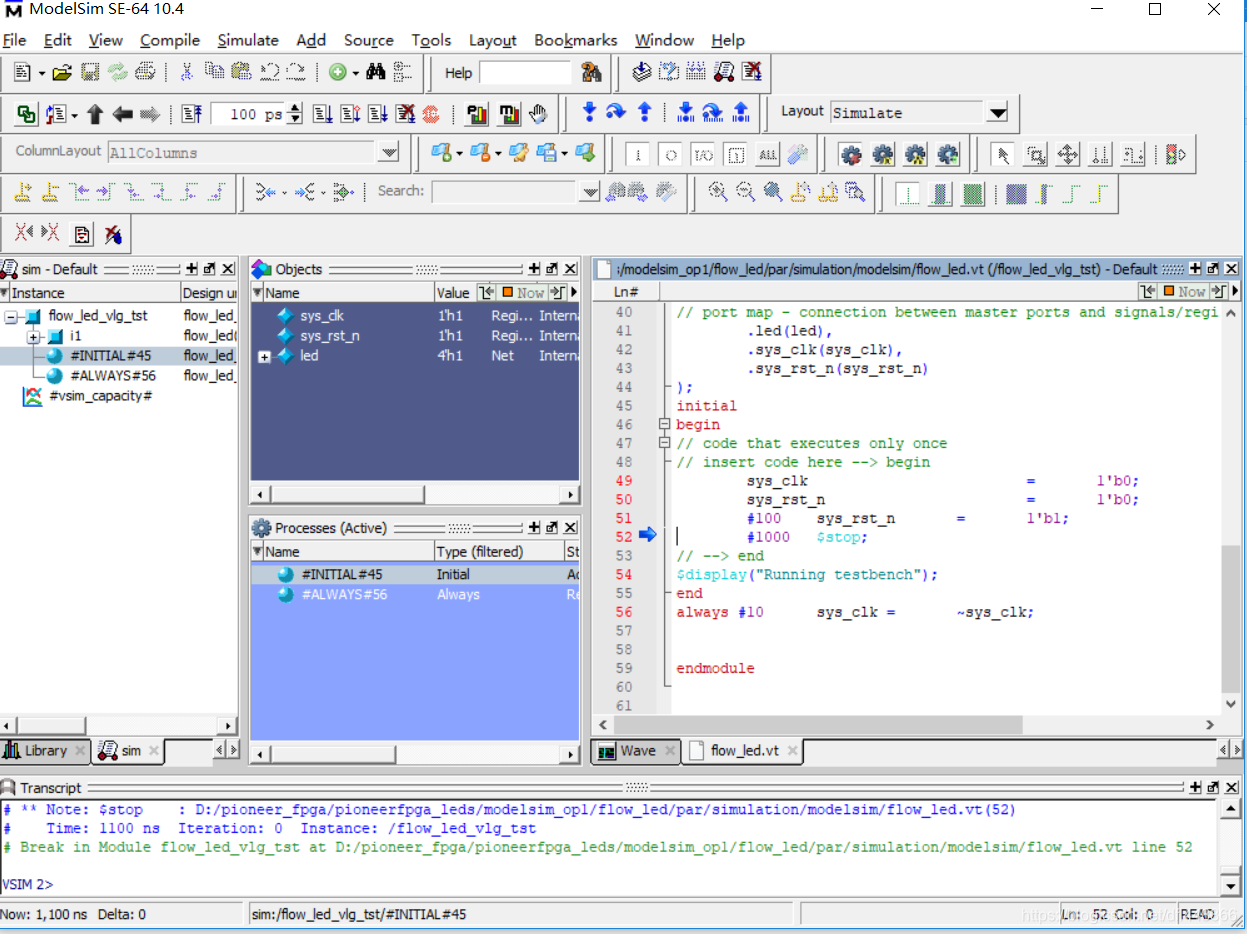 Modelasim 20201124 modelsim仿真操作一_modelsim 2020 51jb-CSDN博客