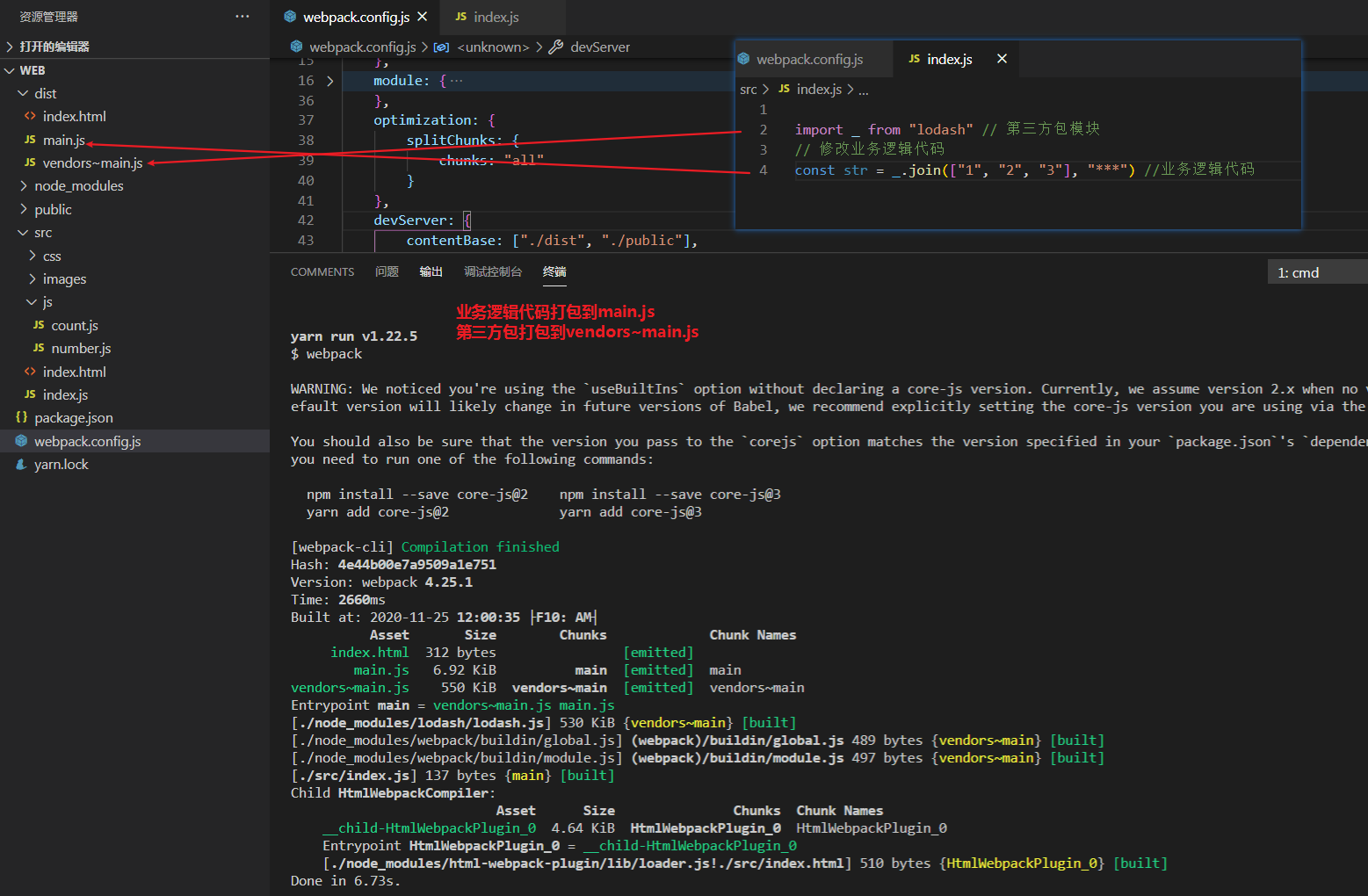 webpack和Code-Splitting