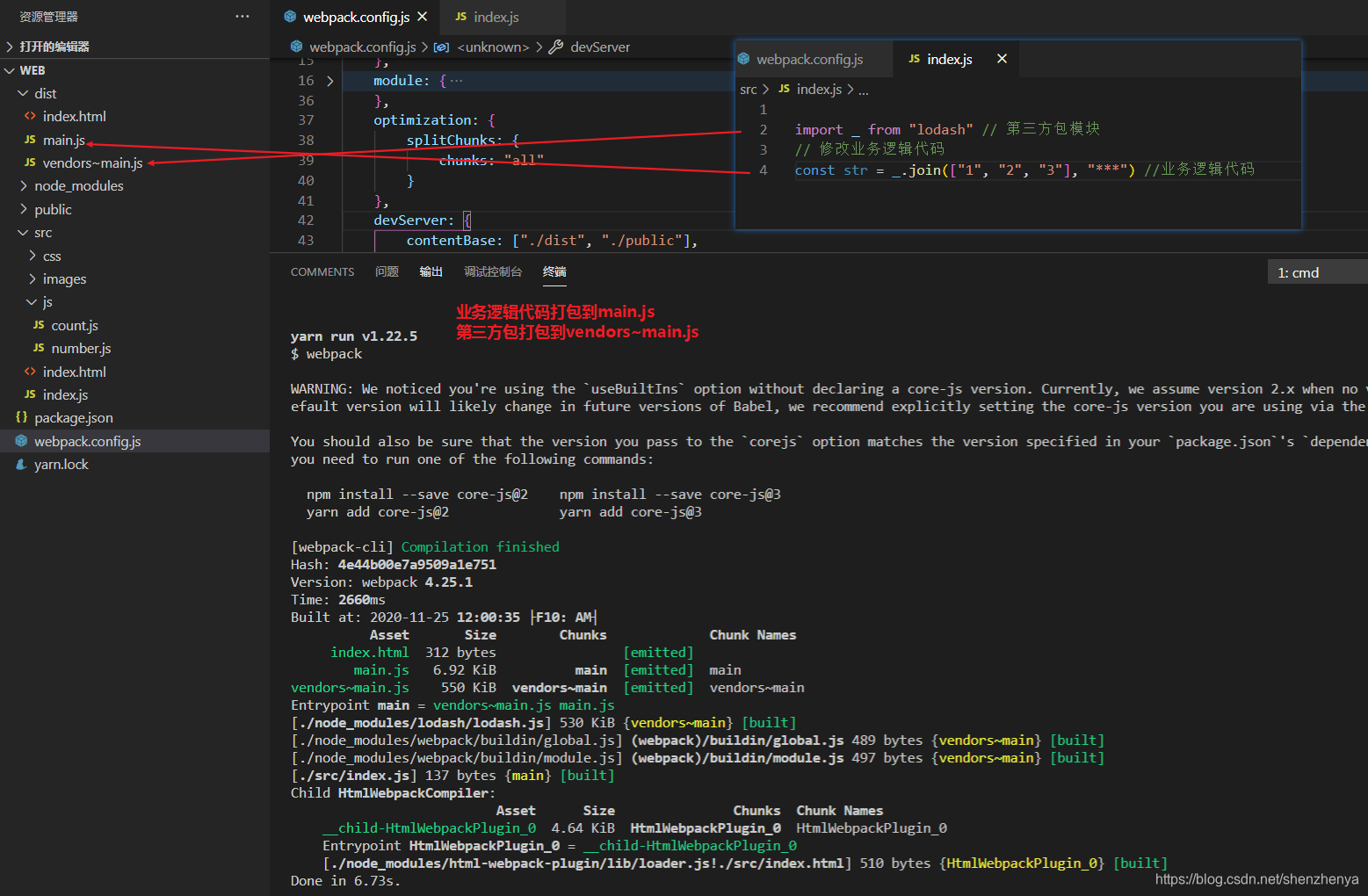 webpack和Code-Splitting