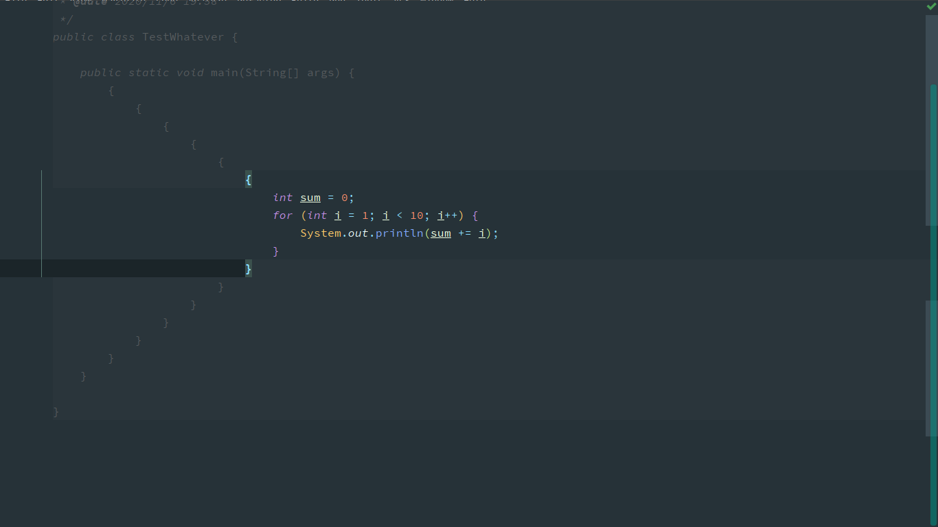 idea rainbow bracket plugin - Programmer Sought