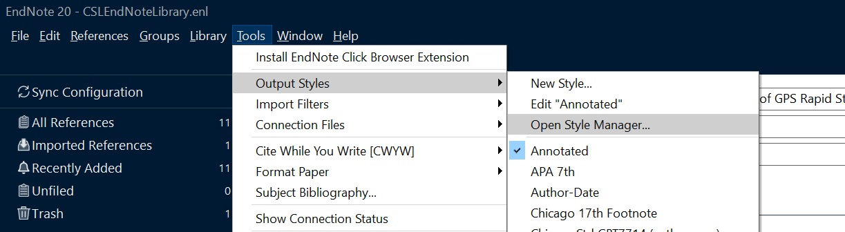 使用文献管理工具endnote20 导出gb T 7714格式参考文献 Smarttiger Csl的博客 Csdn博客 Endnote20导入参考文献格式