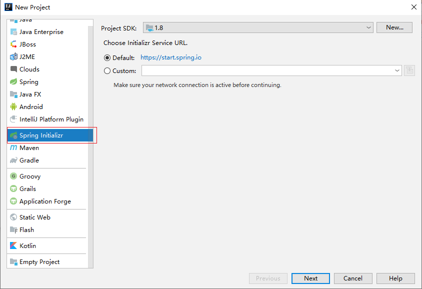 Eclipse如何使用Spring Initializr创建springboot项目_eclipse spring initializer