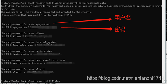 设置elasticsearch密码