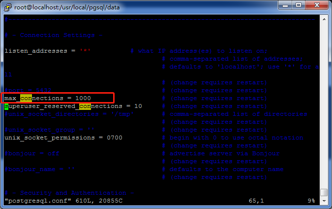 lunix操作命令psql