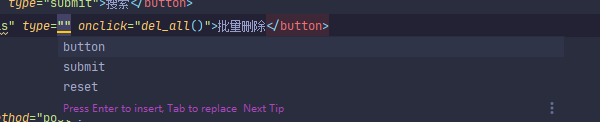 Change the type attribute of the button